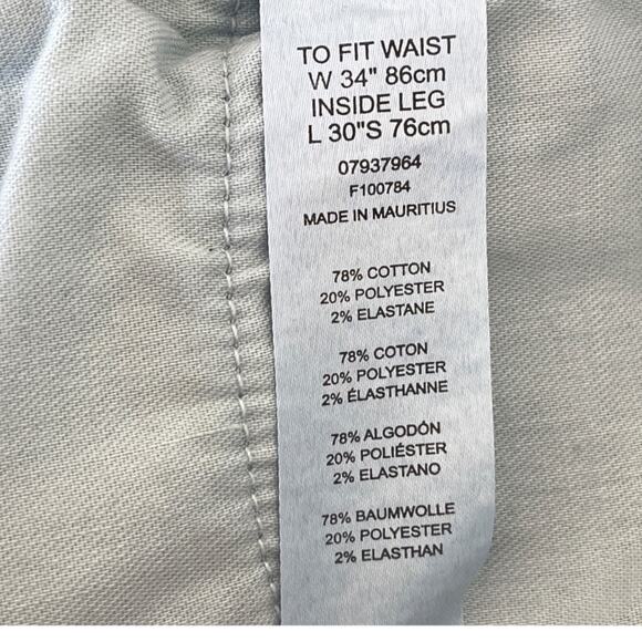 ASOS Mid Rise Jeans NEW Plus Sz 16 Waist 34 Women Stretch Ankle Med Wash Blue - Picture 4 of 8